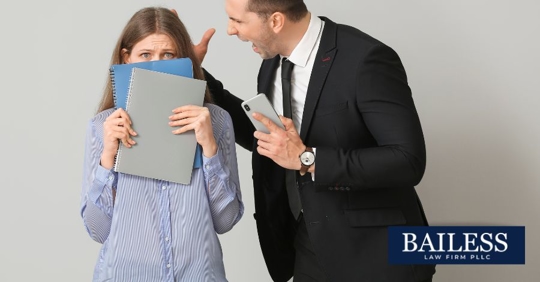 employee being harassed by boss